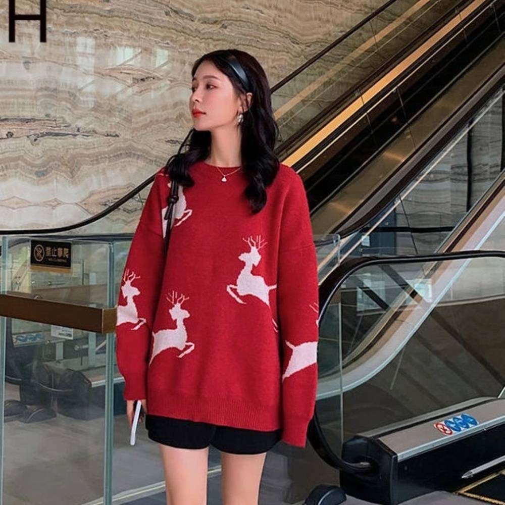 Christmas Pattern Sweater (Used)